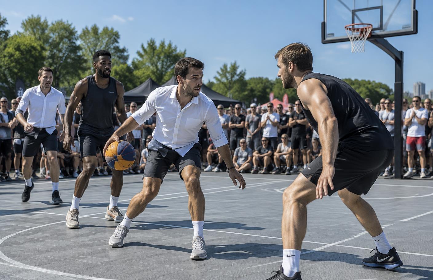 Athletes & Executives 3-on-3 Basketball Tournament event
